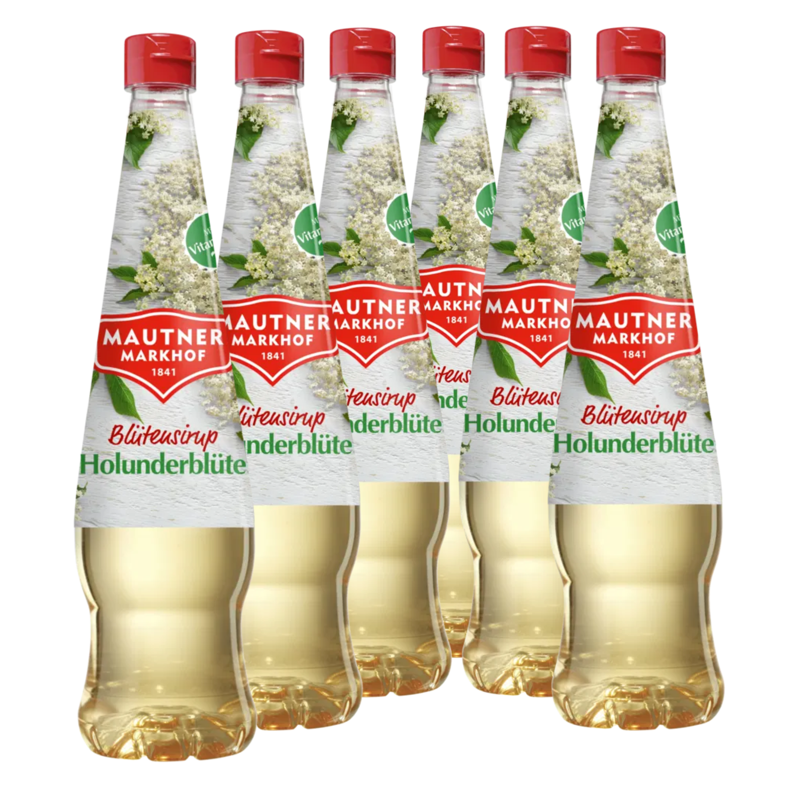 6 × Mautner Markhof Sirup Holunderblüte
