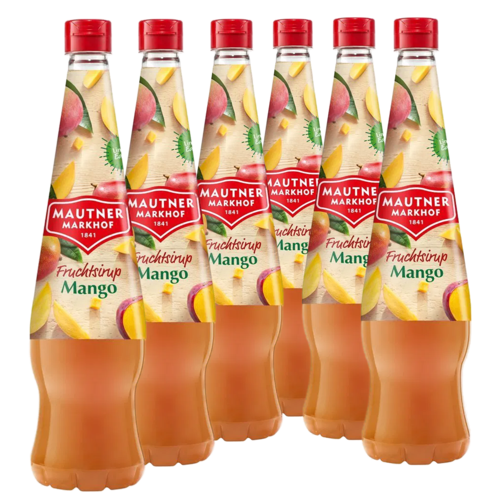6 × Mautner Markhof Sirup Mango