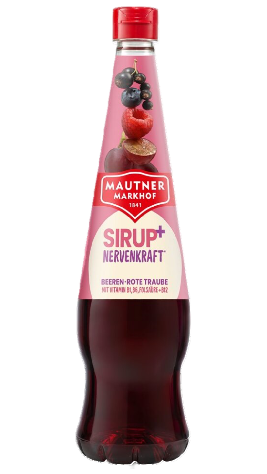 Mautner Markhof Sirup+ Nervenkraft Beeren-rote Traube