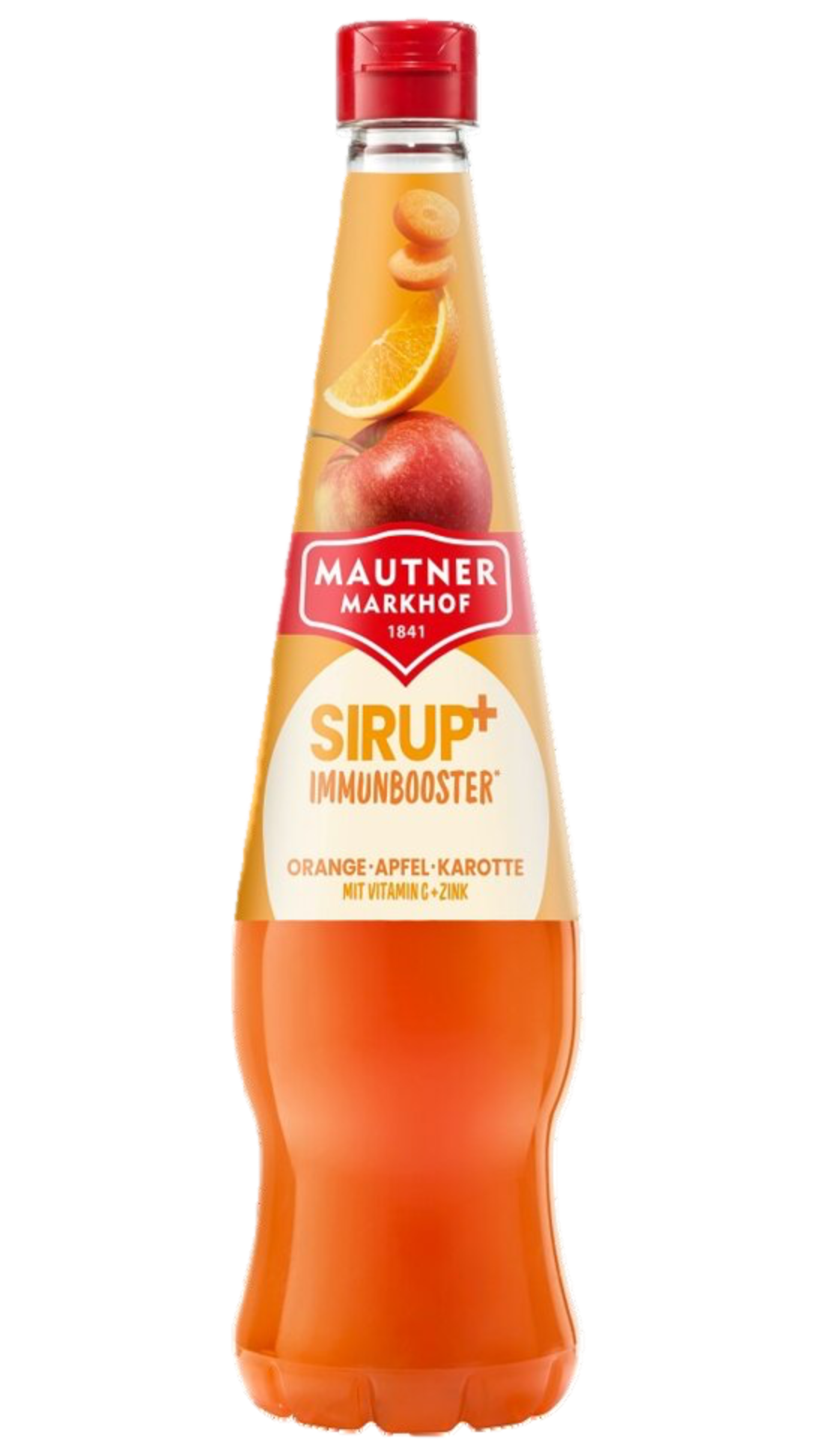 Mautner Markhof Sirup+ Immunbooster Orange-Apfel-Karotte