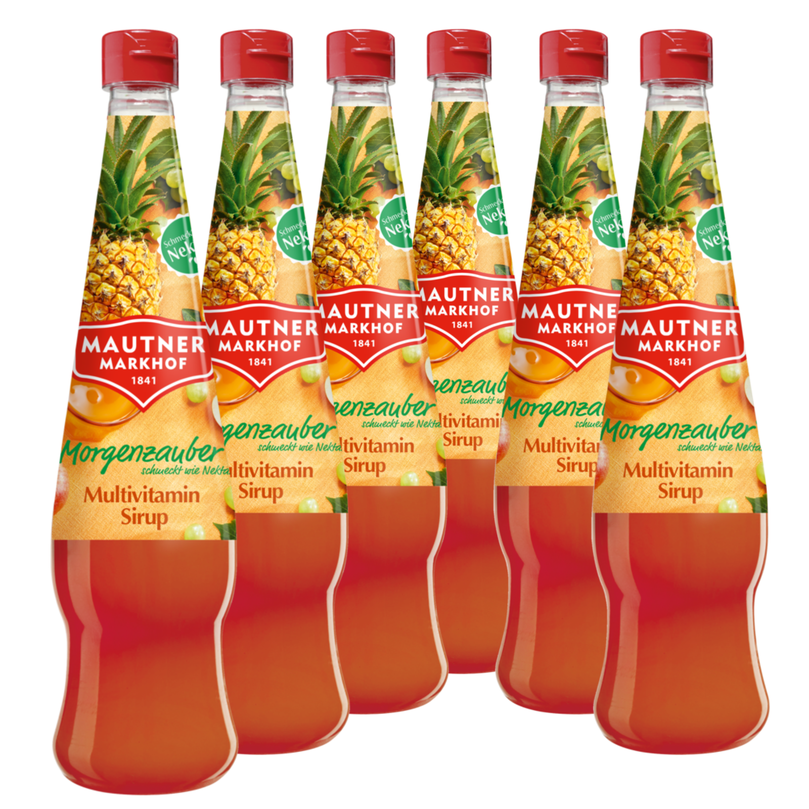 6 × Mautner Markhof Morgenzauber Sirup Multivitamin