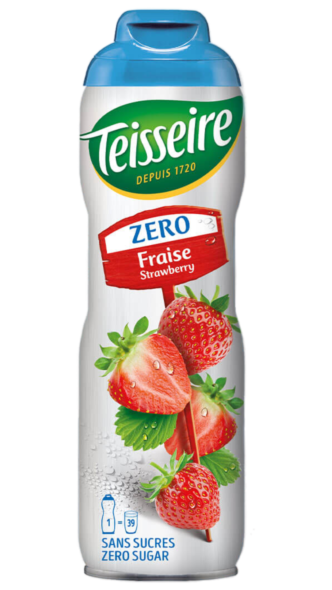 Teisseire Zero Sirup Erdbeere 600ml