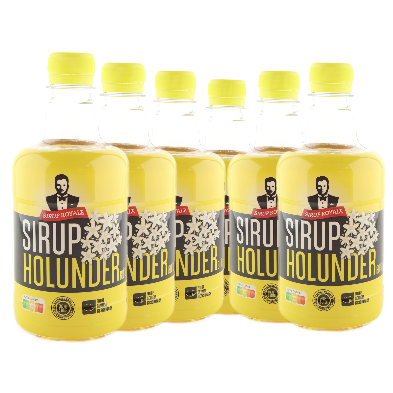 6 × Sirup Royale Holunderblüte