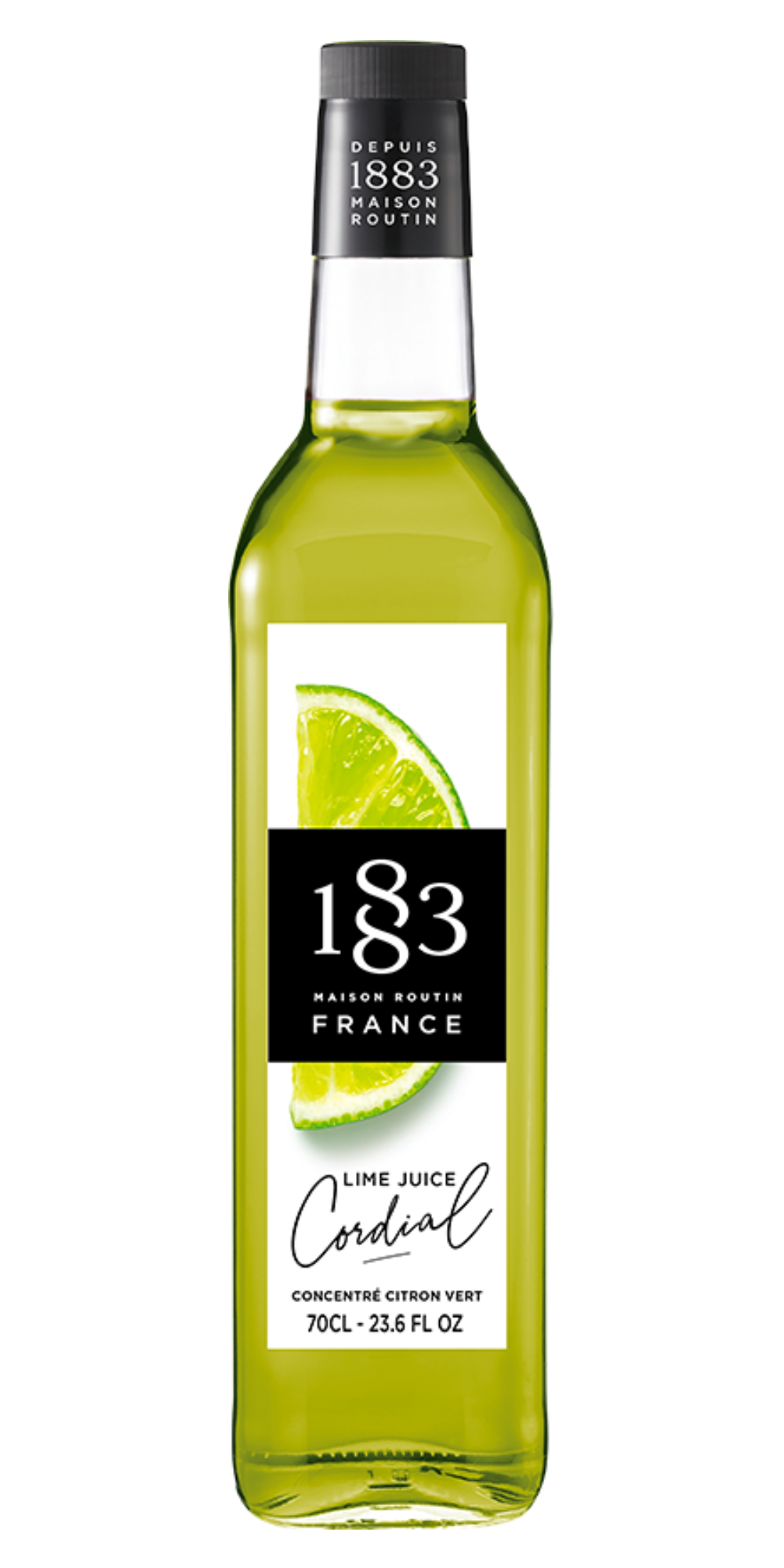 1883 Maison Routin Sirup Lime Juice Cordial