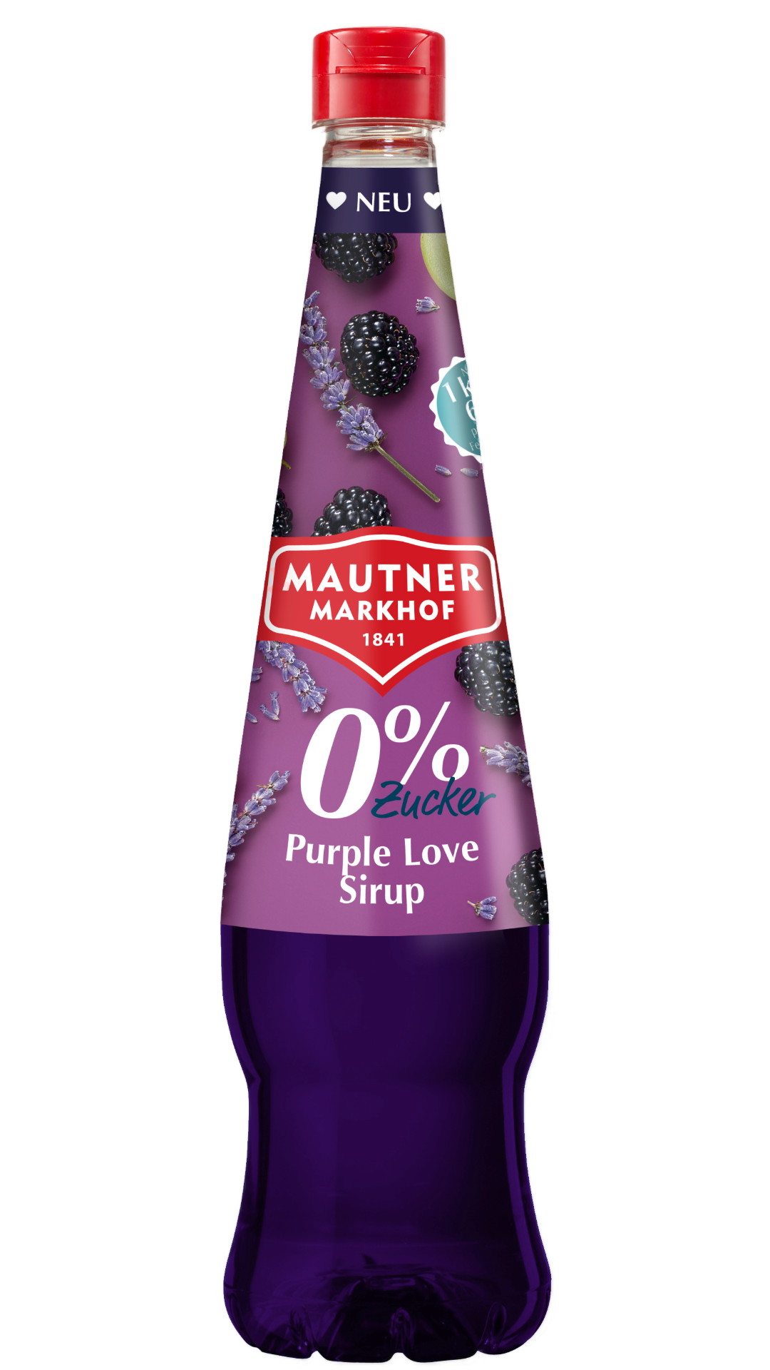 Mautner Markhof 0% Zucker Sirup Purple Love