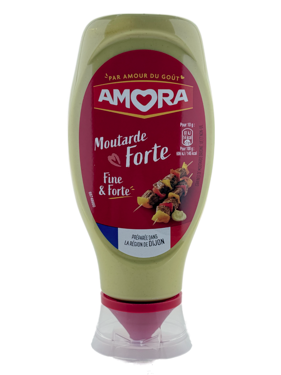 Amora Dijon Senf in der 460g Standtube