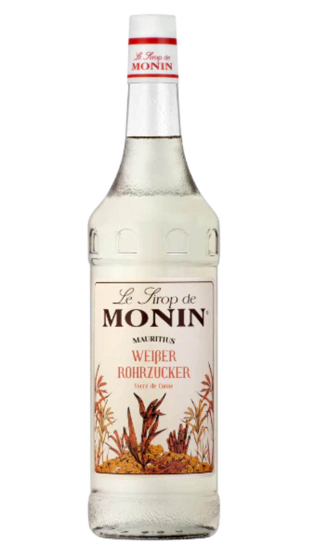 Monin Sirup Weißer Rohrzucker 1L