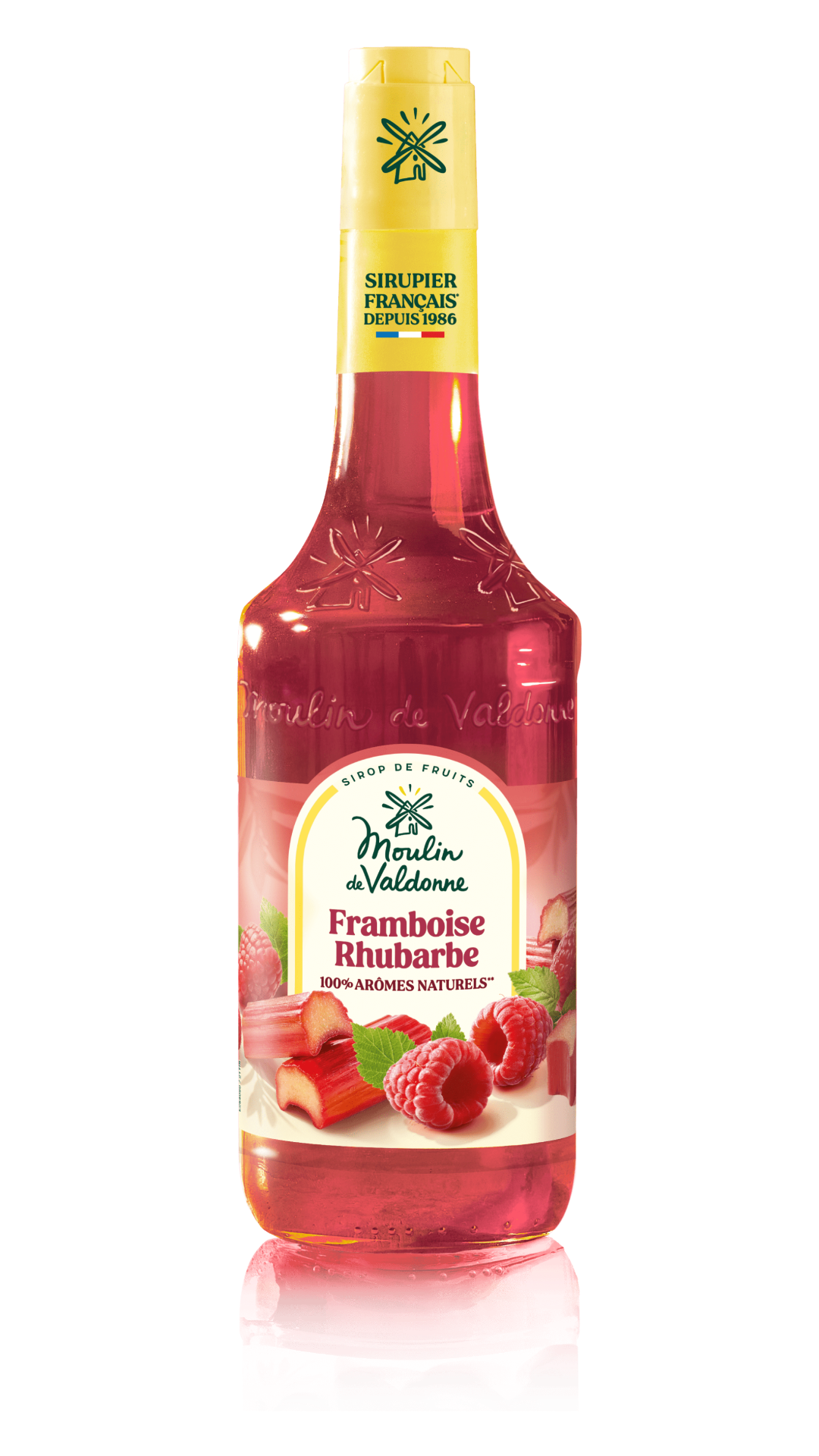 Moulin de Valdonne Sirup Himbeere & Rhabarber 700ml