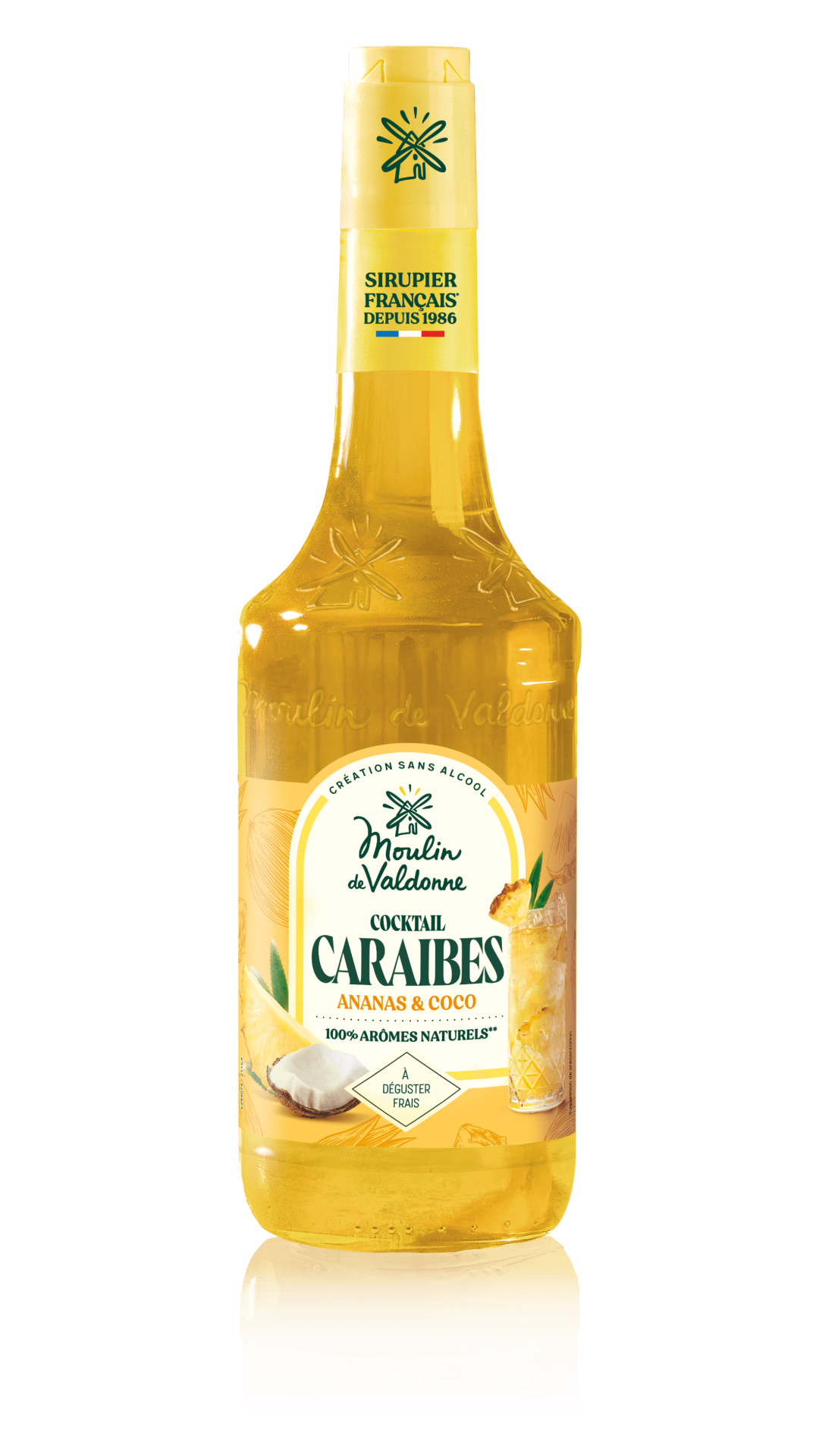 Moulin de Valdonne Sirup Karibik (Ananas & Kokos)