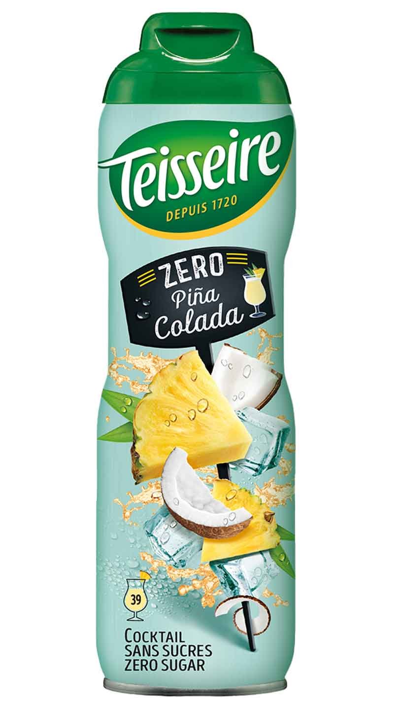 TRANSPORTSCHADEN! Teisseire Cocktail Zero Sirup Piña Colada 600ml