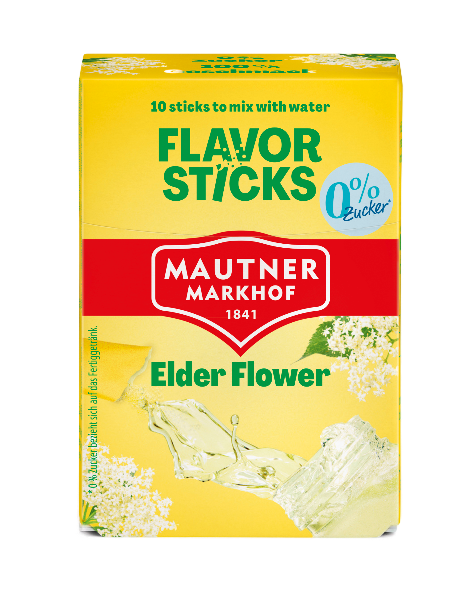 Mautner Markhof Flavor Sticks Elder Flower 0% Zucker (10 x 2.6g)