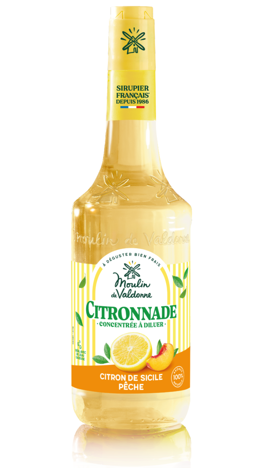 Moulin de Valdonne Citronnade Sizilianische Zitrone & Pfirsich
