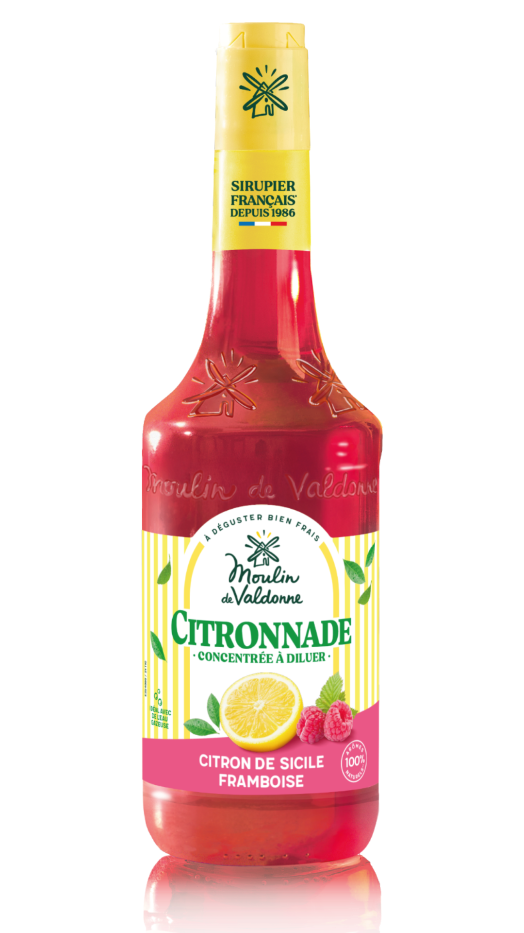 Moulin de Valdonne Citronnade Sizilianische Zitrone & Himbeere