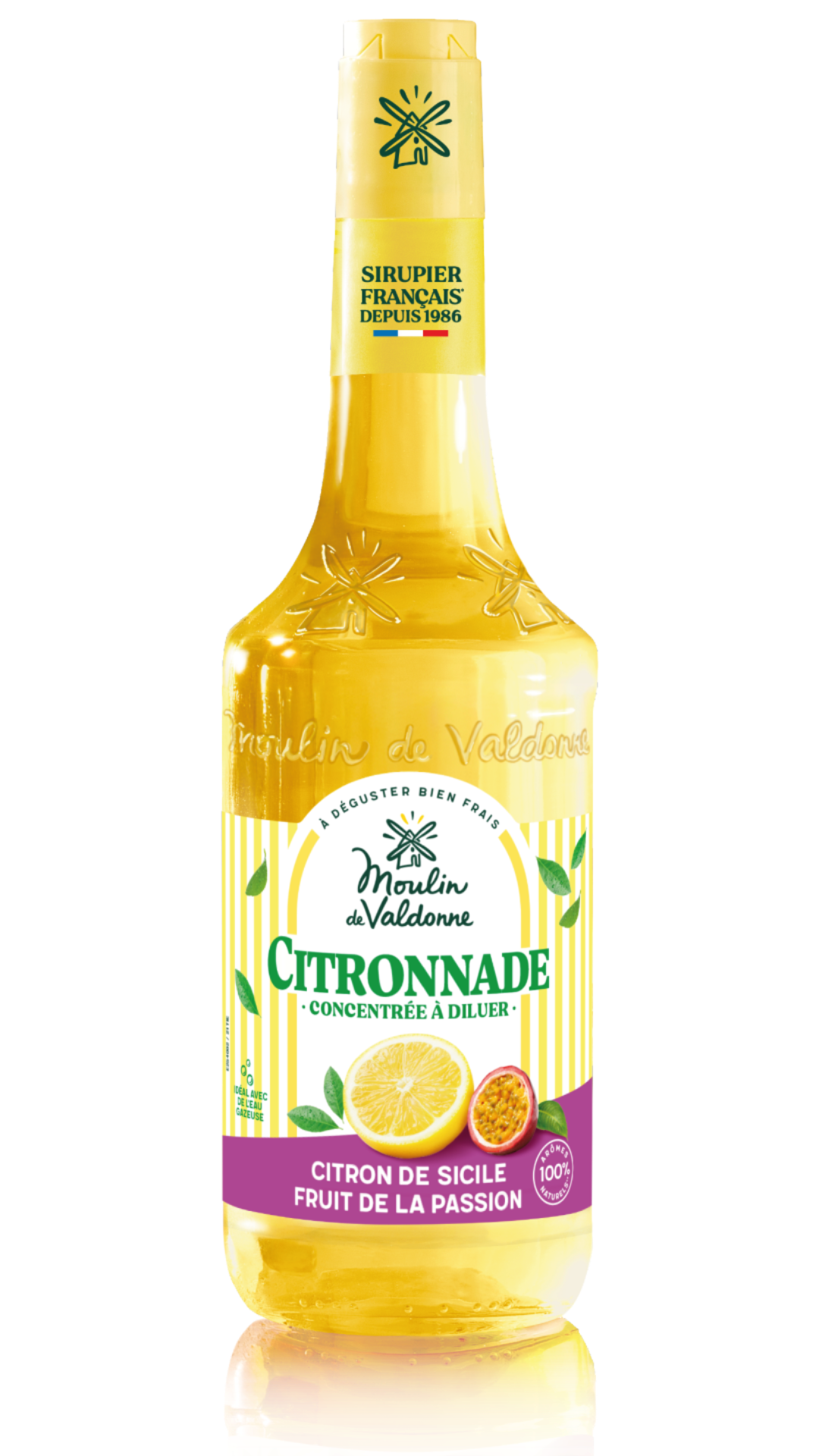 Moulin de Valdonne Citronnade Sizilianische Zitrone & Maracuja - Passionsfrucht