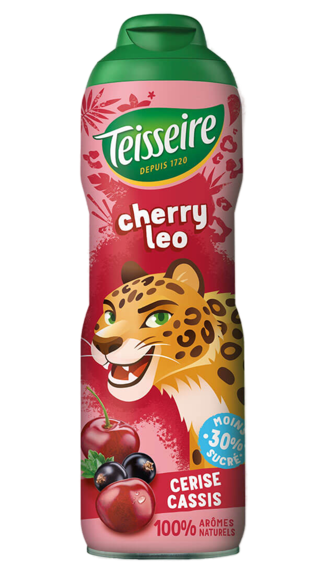 Teisseire Sirup Cherry Leo – Kirsche-Cassis