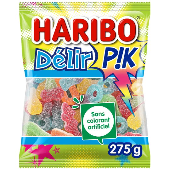 Haribo Délir'Pik Bonbon-Mix 275g Beutel