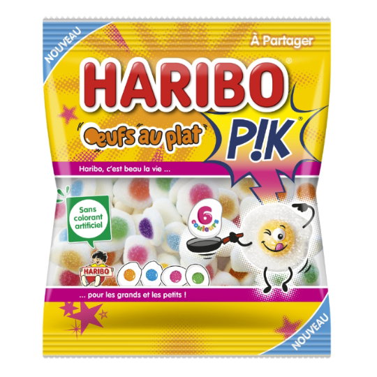 Haribo Oeufs au Plat Pik 180g Beutel