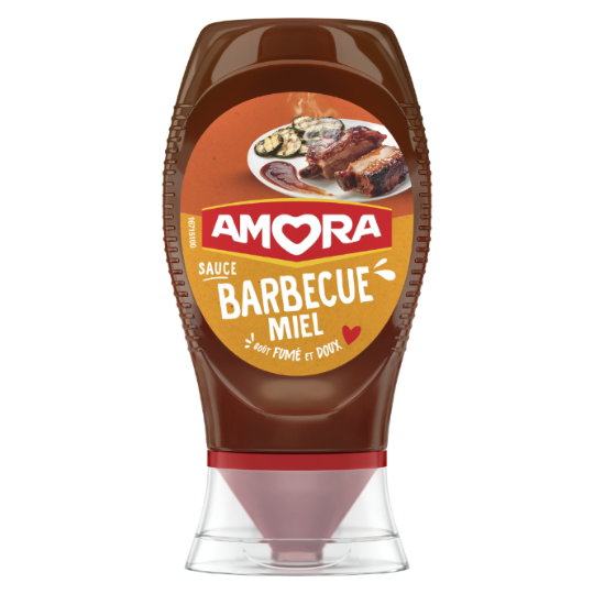 Amora Barbecue Sauce mit Honig 282g