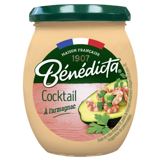 Bénédicta Cocktail Sauce mit Armagnac 260g
