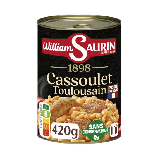 William Saurin Cassoulet Toulousain 420g