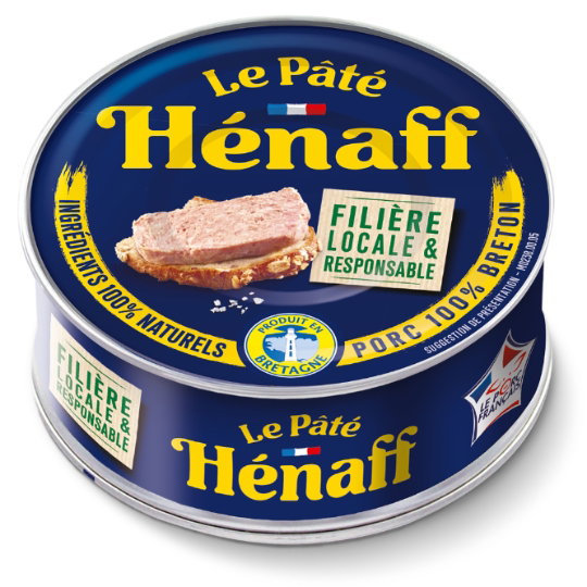 Hénaff Schweinepastete mit Guérande-Salz 78g