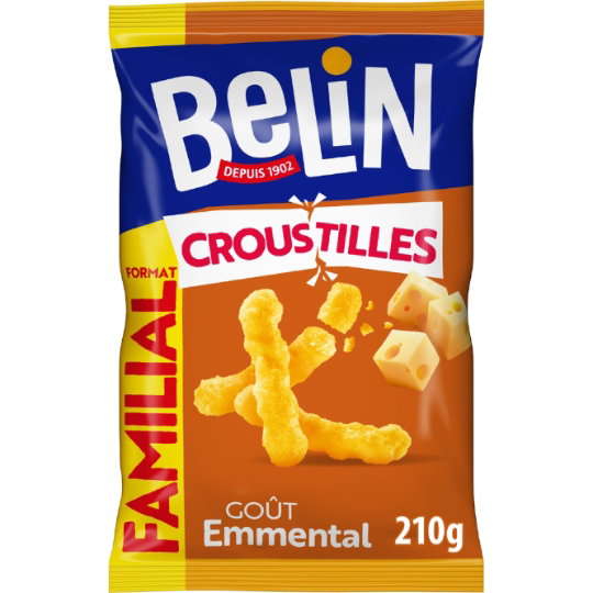Belin Croustilles Emmentaler Maissnack 210g
