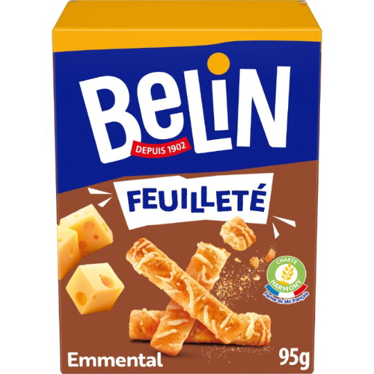 Belin Feuilletés Emmentaler-Cracker 95g