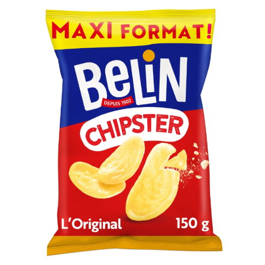 Belin Chipster Original Kartoffelsnack 150g