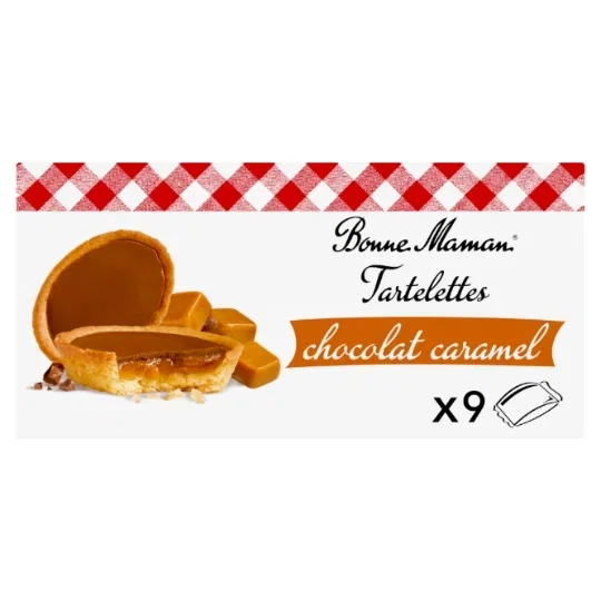 Bonne Maman Tartelettes Schokolade & Karamell 135g