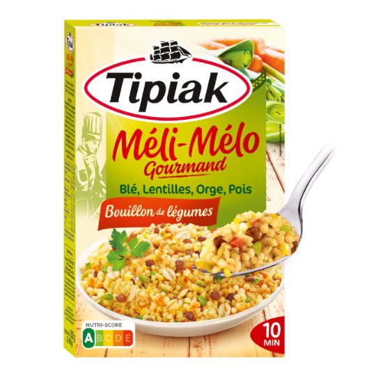 Tipiak Méli Mélo Getreide & Hülsenfrüchte 330g