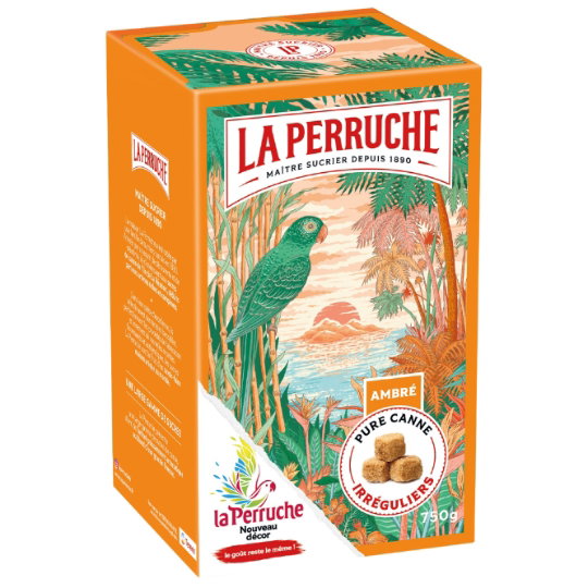La Perruche Braune Rohrzuckerwürfel 750g