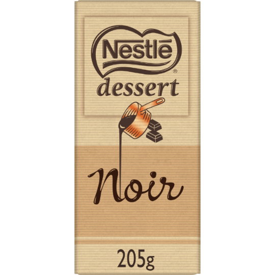 Nestlé Dessert Noir Backschokolade 205g