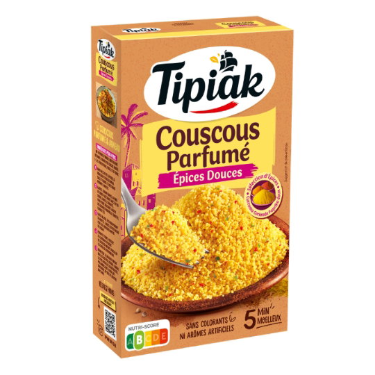 Tipiak Couscous mit milden Gewürzen 500g