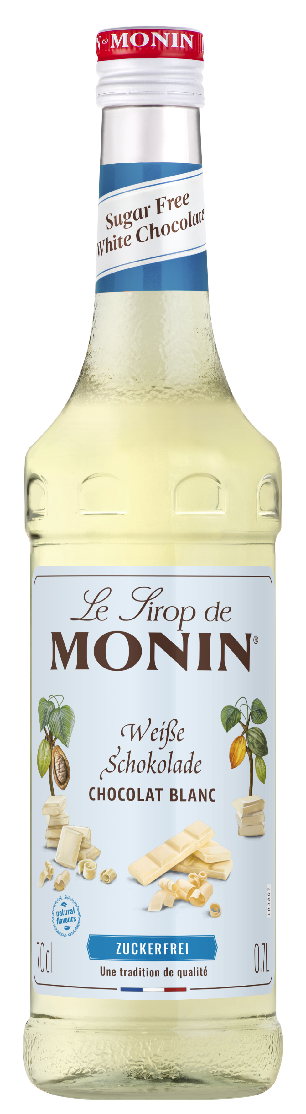 Monin Sirup Weiße Schokolade zuckerfrei 0,7L