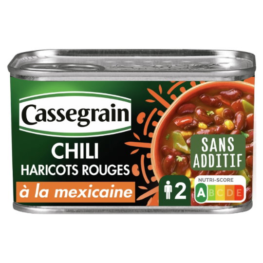 Cassegrain Chili mit roten Bohnen nach mexikanischer Art 430g