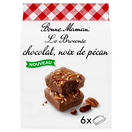Bonne Maman Brownies mit Pekannüssen 210g