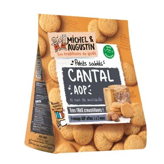 Michel et Augustin Aperitif-Kekse Cantal & Muskat 100g