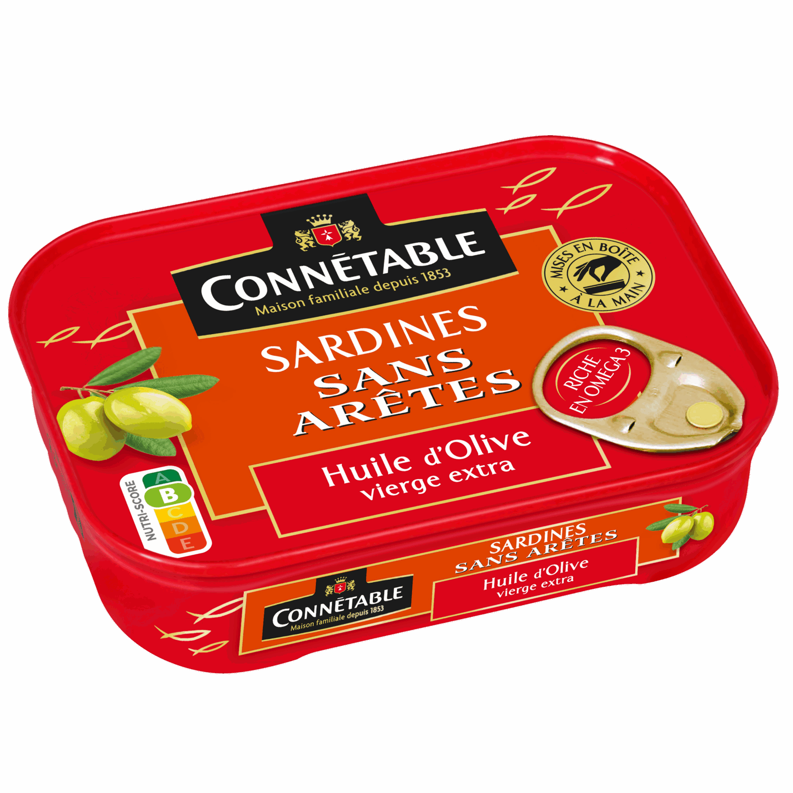 Connetable Sardinen in nativem Olivenöl extra ohne Gräten