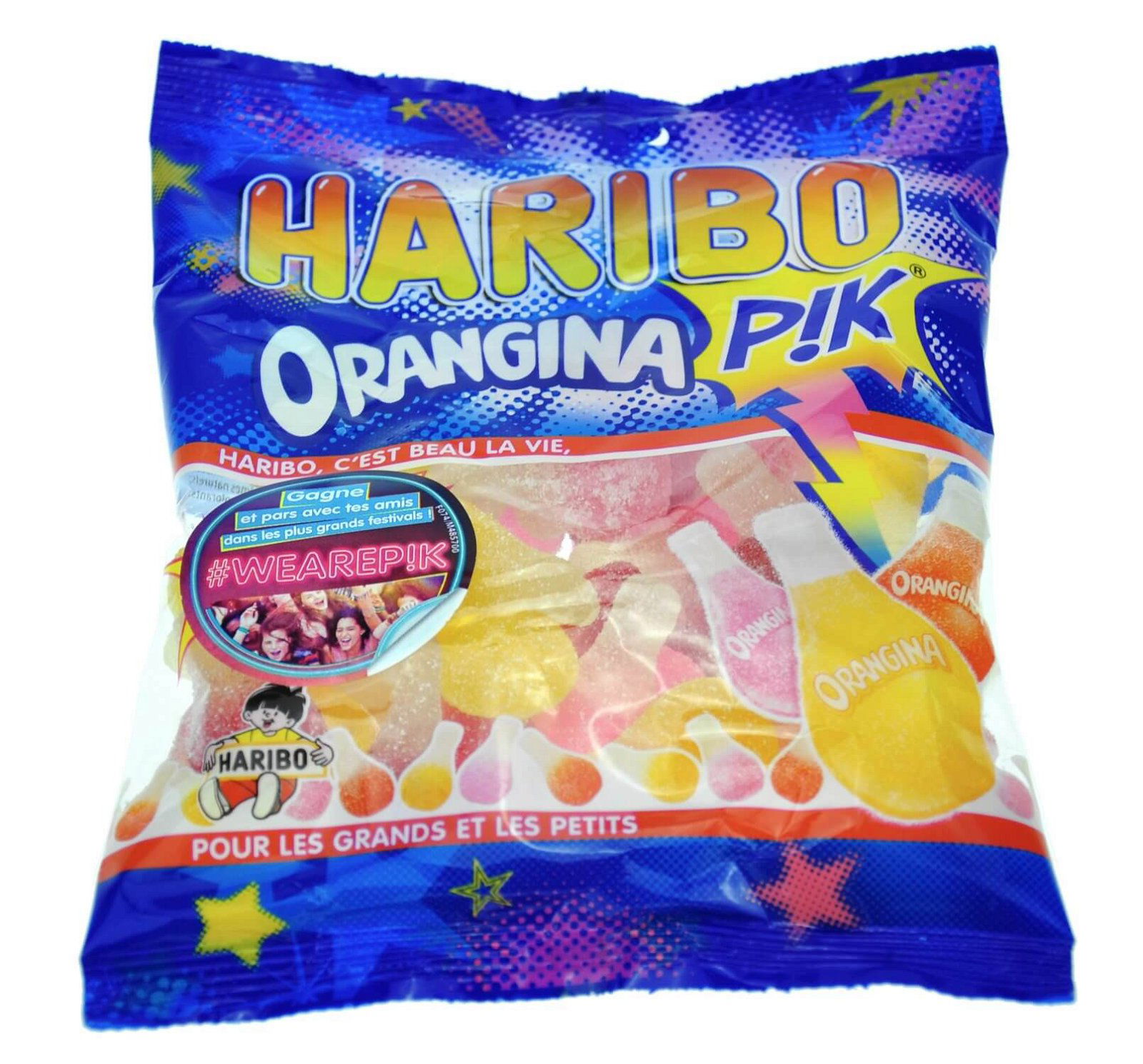 Haribo Fruchtgummi Orangina 250g Beutel