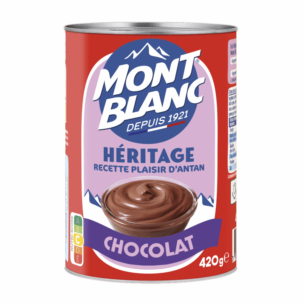 Mont Blanc Héritage Chocolat – Schokoladen-Dessertcreme 420 g