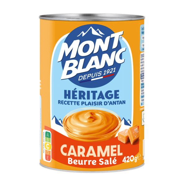 Mont Blanc Héritage Caramel Beurre Salé – Karamell-Dessertcreme 420 g