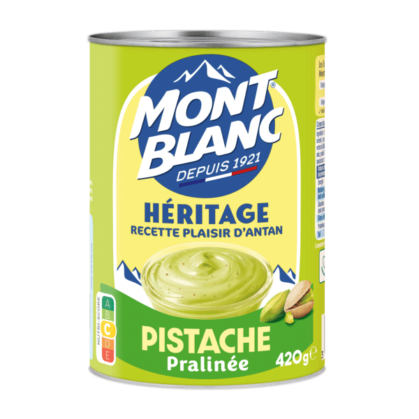 Mont Blanc Héritage Pistache Pralinée – Pistazien-Dessertcreme 420 g
