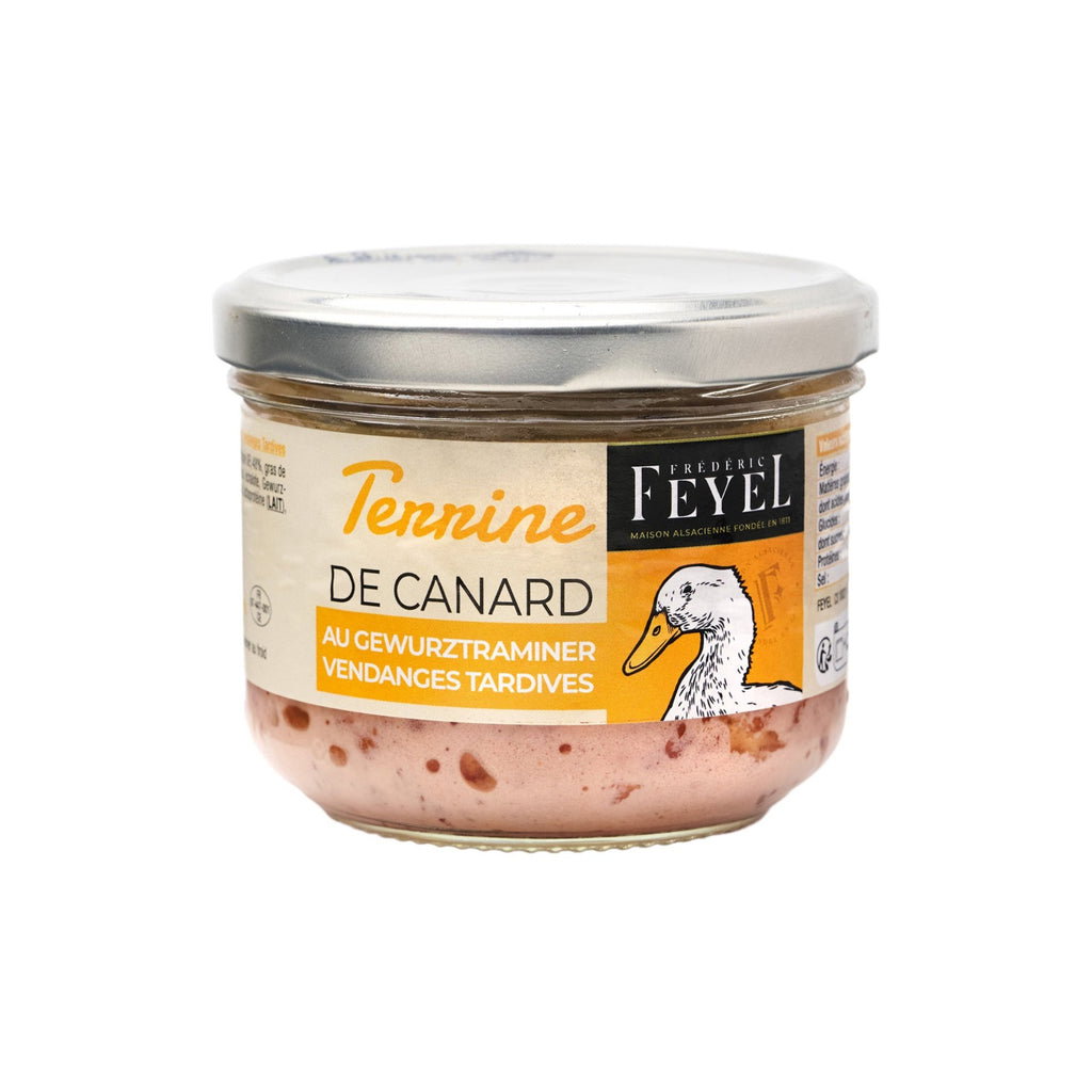 Feyel Ententerrine mit Gewürztraminer Vendanges Tardives 180 g