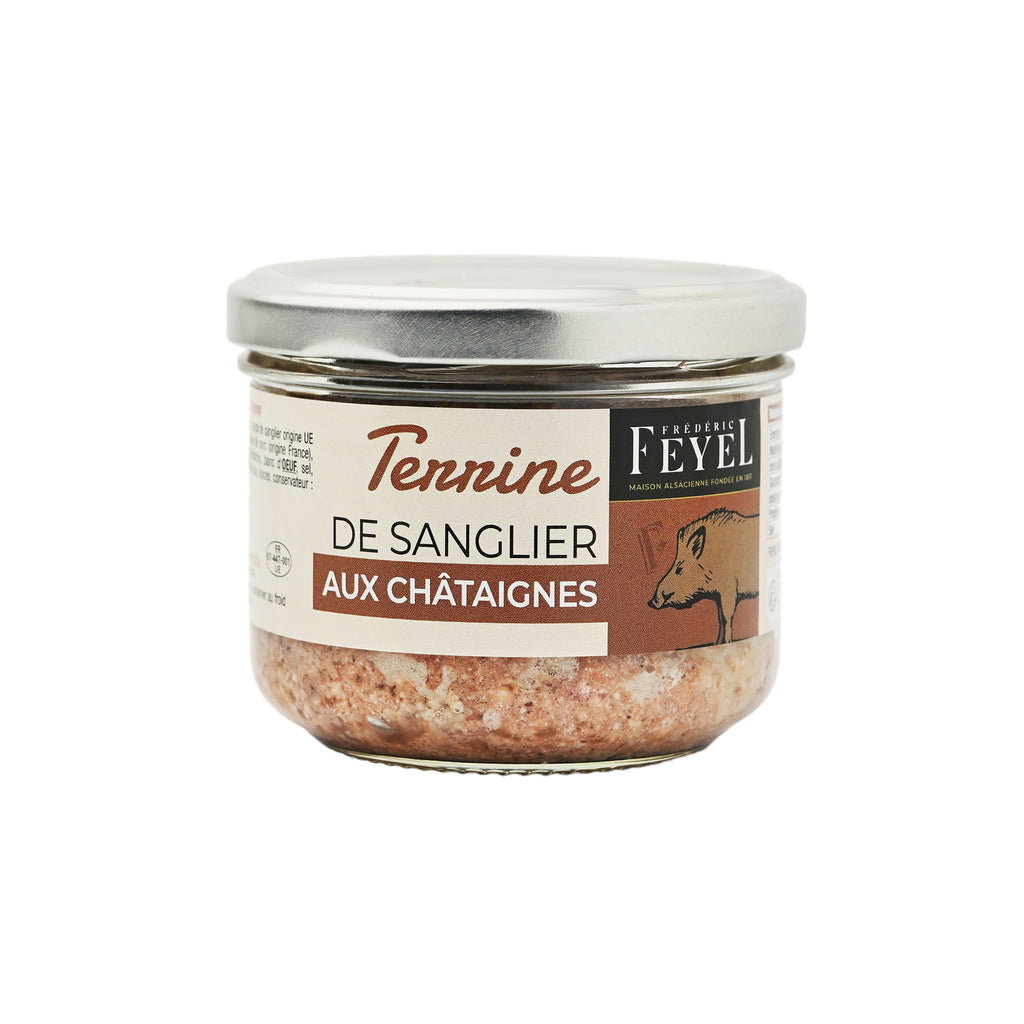 Feyel Wildschweinterrine mit Kastanien 180 g