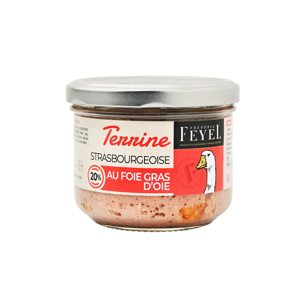 Feyel Straßburger Terrine mit 20 % Gänse-Foie-gras 180 g