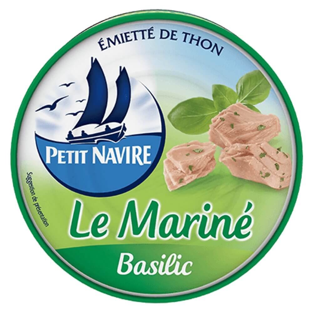 Petit Navire Thunfisch mariniert mit Basilikum 110g